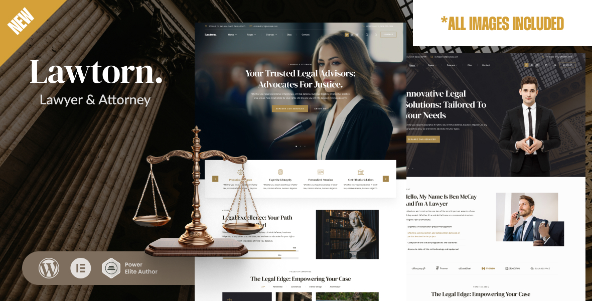 Lawtorn - Lawyer & Attorney WordPress Theme