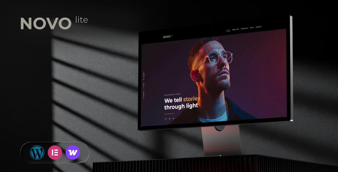 Novo Lite Photography WordPress Theme